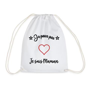 MAMAN - Sac de sport léger - blanc - Devant