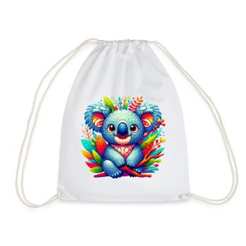 Koala - Turnbeutel - Weiß - Vorne