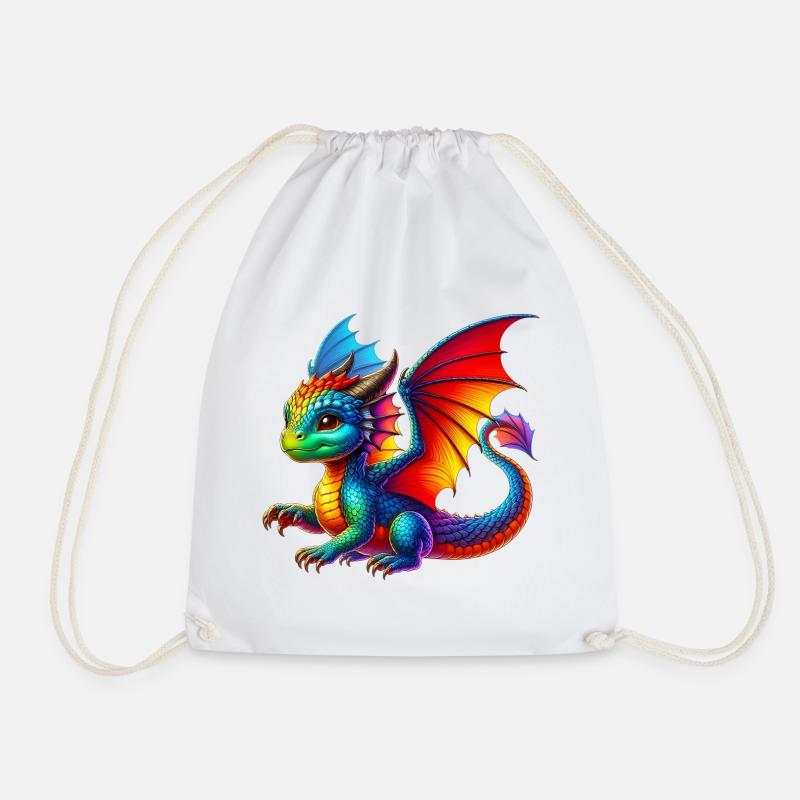 Dragon - Sac de sport léger - blanc