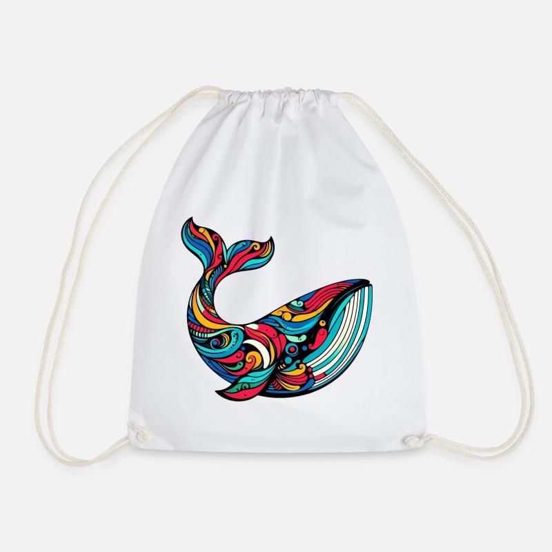 Baleine - Sac de sport léger - blanc