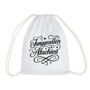 Bachelor party bachelor party - Drawstring Bag - white - Front