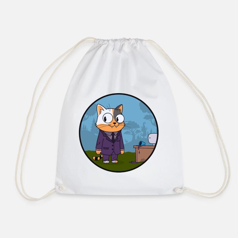 ABOGATO - Drawstring Bag - white