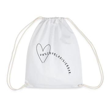 En retard mais super – Diction minimaliste avec humour - Sac de sport léger - blanc - Devant