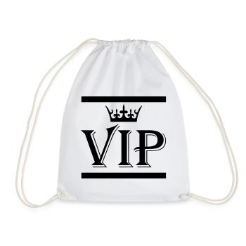 Vip - Turnbeutel - Weiß - Vorne