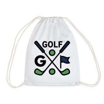 Golf Clubs Golf Club Men's Excursion - Drawstring Bag - white - Front