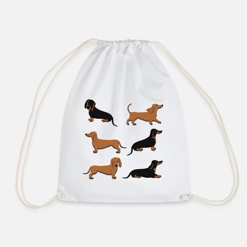 Sélection de teckel - Sac de sport léger - blanc