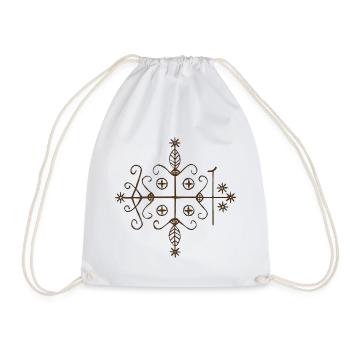 Voodoo - Papa Legba Veve - Sac de sport léger - blanc - Devant