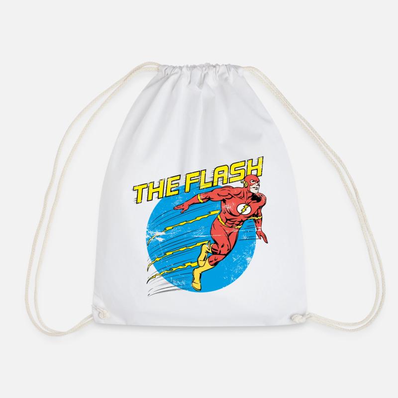 Justice League The Flash - Drawstring Bag - white