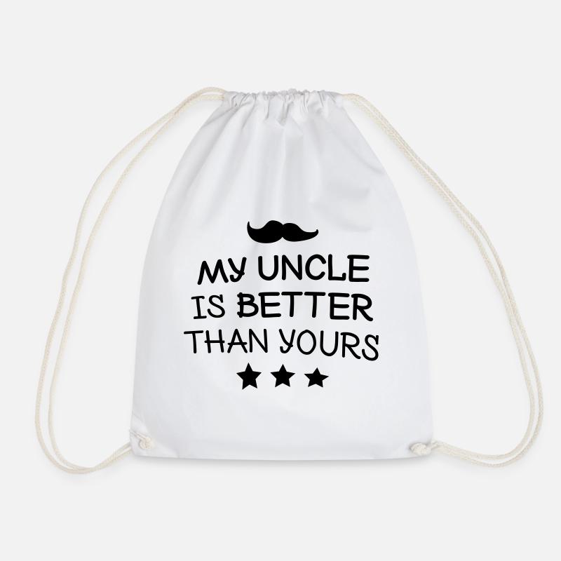 My Uncle - Turnbeutel - Weiß
