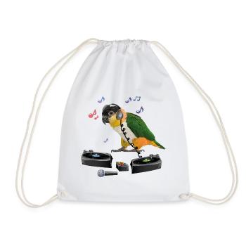 Caique - Turnbeutel - Weiß - Vorne