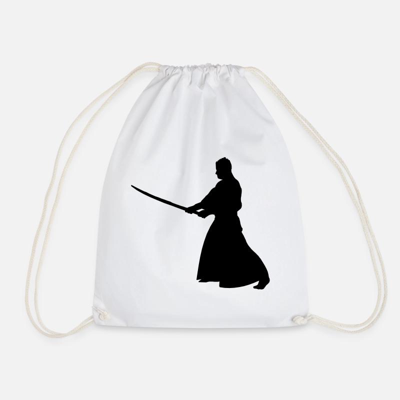 Aikido Iaido - Turnbeutel - Weiß