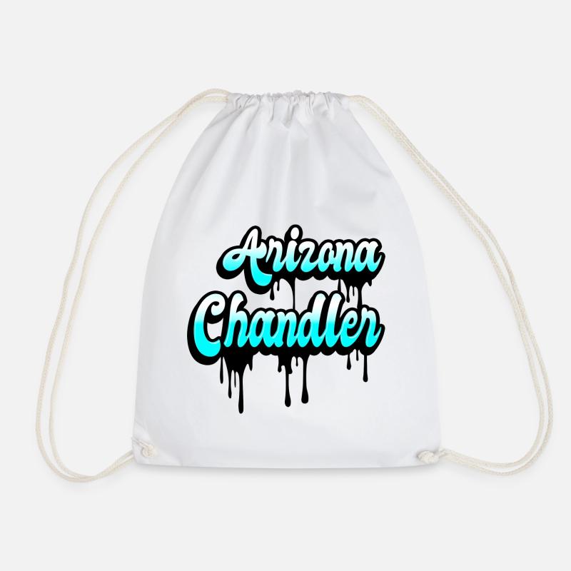 Chandler Arizona Design - Turnbeutel - Weiß