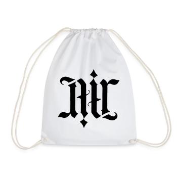 Ambigram - Air - Drawstring Bag - white - Front