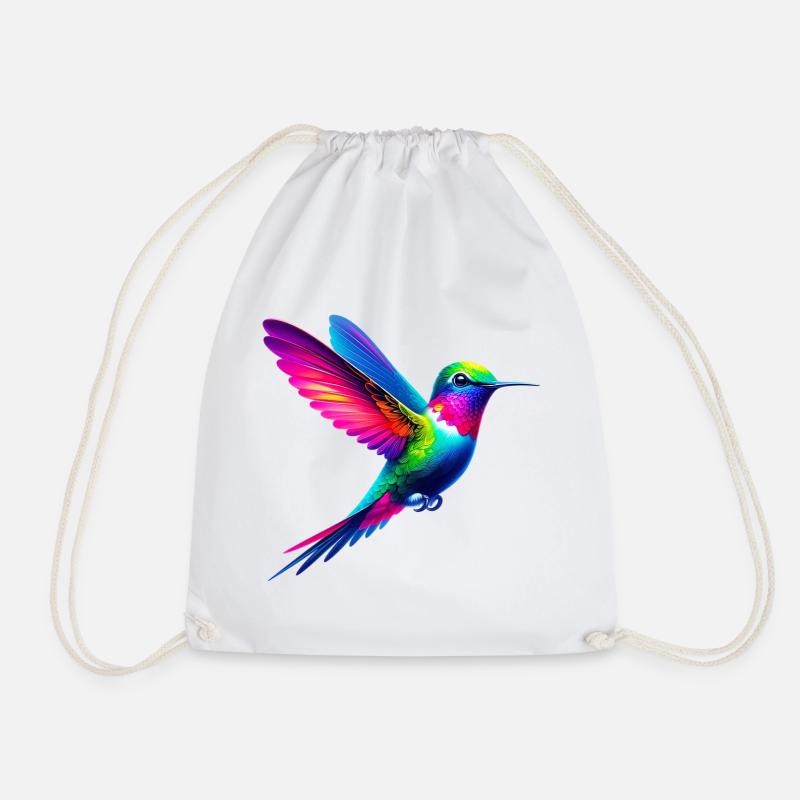 Kolibri - Turnbeutel - Weiß