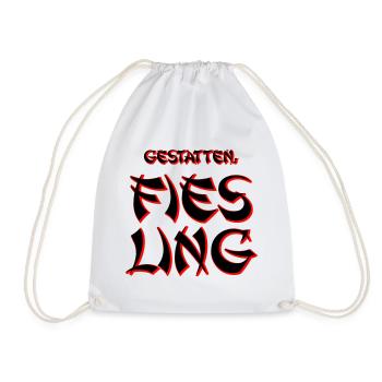 Fies Ling - Turnbeutel - Weiß - Vorne