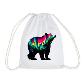 Ours - Sac de sport léger - blanc - Devant