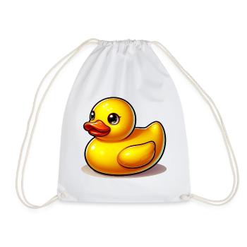 Caneton Canard Canard Canard - Sac de sport léger - blanc - Devant