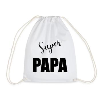 NOËL. ANNEE. ANNIVERSAIRE. RETRAITE. PAPA. MAMAM. - Sac de sport léger - blanc - Devant