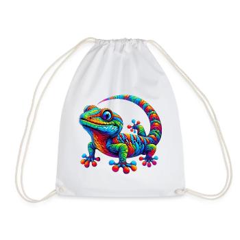 Gecko - Sac de sport léger - blanc - Devant