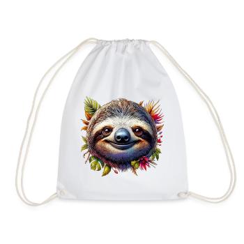 Paresse - Sac de sport léger - blanc - Devant