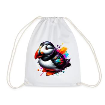 Macareux - Sac de sport léger - blanc - Devant