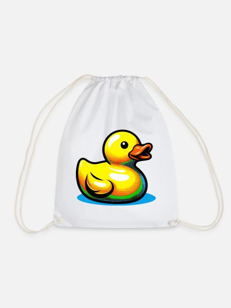 Caneton Canard Canard Canard - Sac de sport léger - blanc