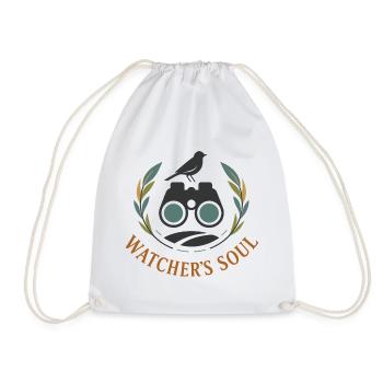 Watcher's Soul - Drawstring Bag - white - Front