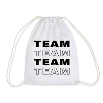 Équipe - Sac de sport léger - blanc - Devant