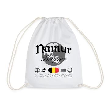 Souvenir de voyage Streetwear Belgique Namur - Sac de sport léger - blanc - Devant