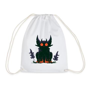Little Shadow Demon - Turnbeutel - Weiß - Vorne