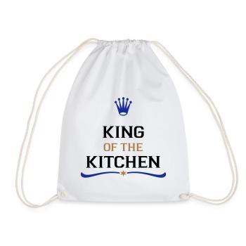 kochen - Turnbeutel - Weiß - Vorne