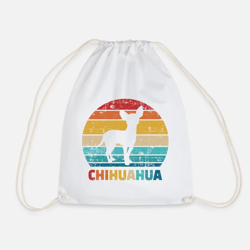 Chihuahua - Sac de sport léger - blanc