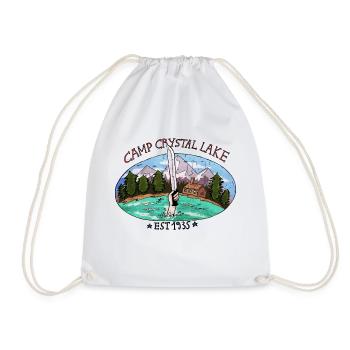 campcrystallake - Sac de sport léger - blanc - Devant