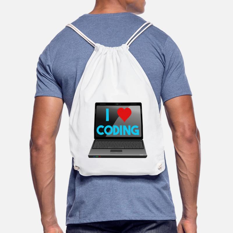 Programming, Programmer, Computer Scientist Drawstring Bag