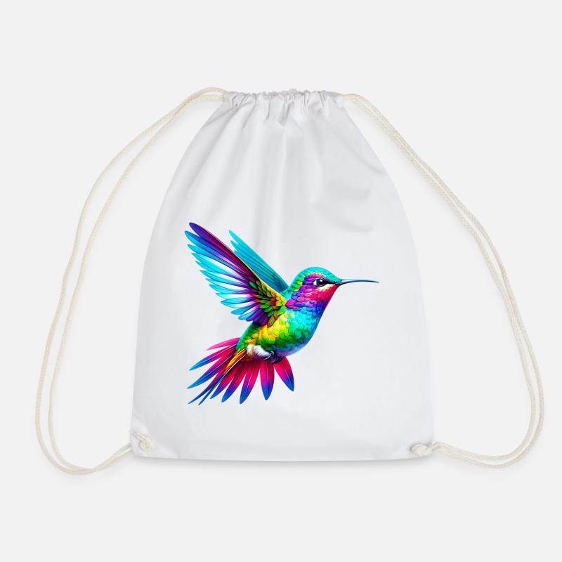 Kolibri - Turnbeutel - Weiß