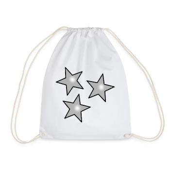 ETOILE. NOËL. JOYEUX NOËL. MERRY CHRISTMAS - Sac de sport léger - blanc - Devant