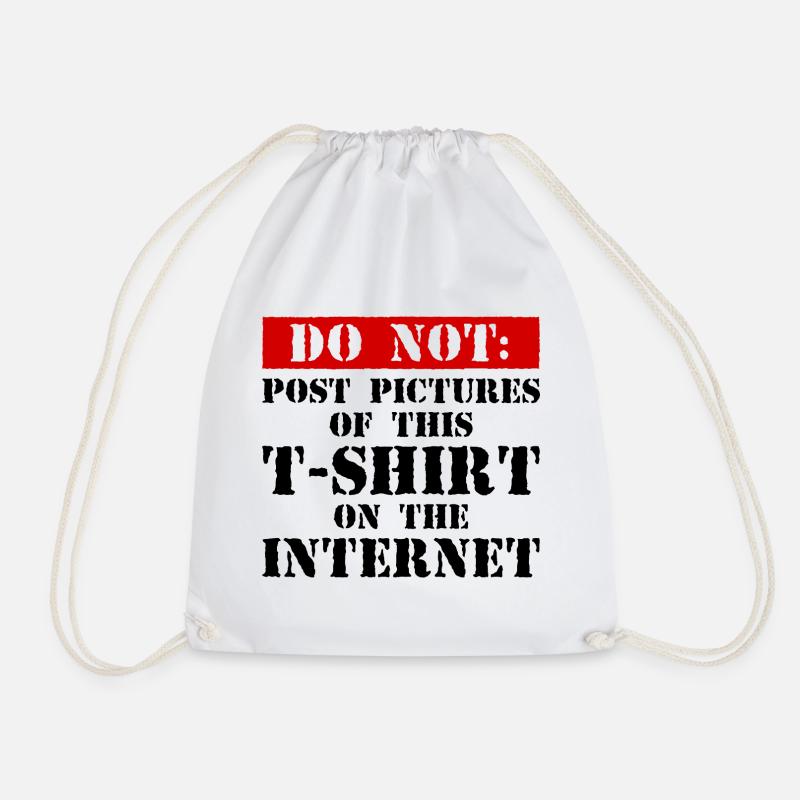 Do Not Internet – Nerd, Social Media & Geek Fun - Turnbeutel - Weiß