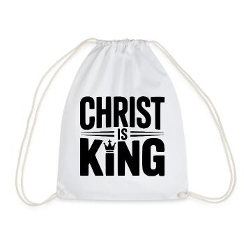 Le Christ est Roi - Sac de sport léger - blanc - Devant