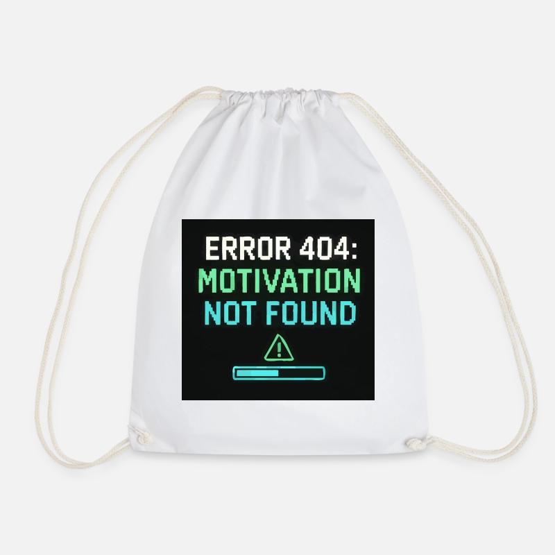 Erreur 404 : Motivation introuvable - Sac de sport léger - blanc