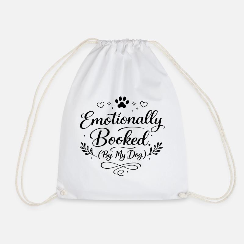 Émotionnellement réservé - Sac de sport léger - blanc