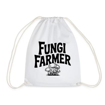 Agriculteur de champignons - Sac de sport léger - blanc - Devant