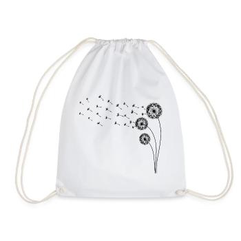 Dandelion Dandelion - Drawstring Bag - white - Front