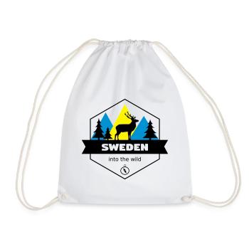 La Suède dans la nature - Sac de sport léger - blanc - Devant
