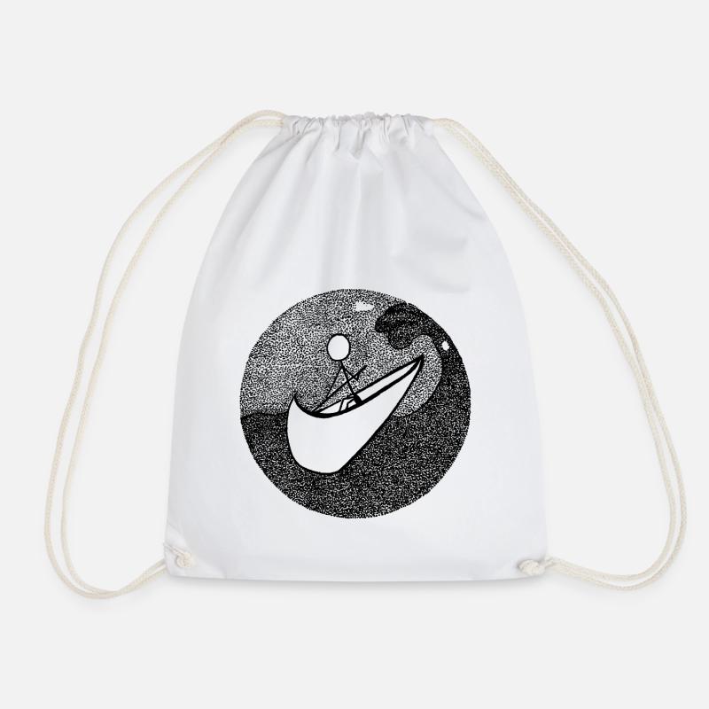 Memories - Drawstring Bag - white