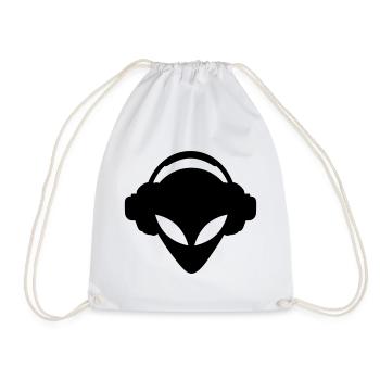 dj - Sac de sport léger - blanc - Devant