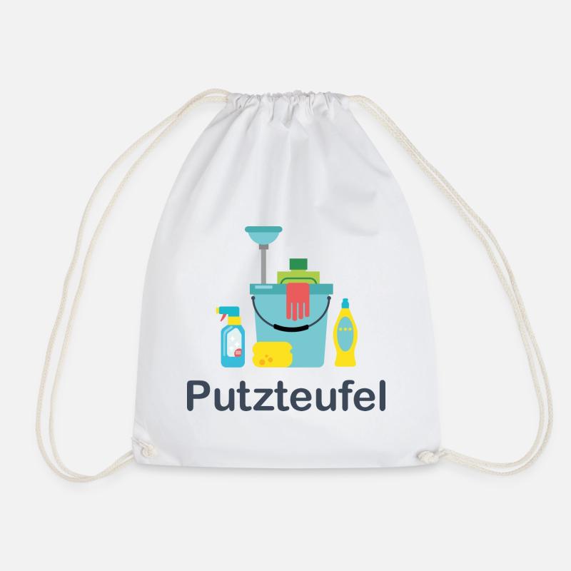 Putzteufel - Turnbeutel - Weiß