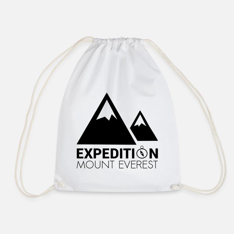 Expedition Mount Everest - Turnbeutel - Weiß