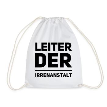Leiter Der Irrenanstalt - Turnbeutel - Weiß - Vorne