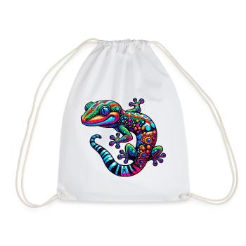Gecko - Sac de sport léger - blanc - Devant