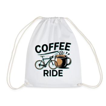 Cycle du café Design urbain - Sac de sport léger - blanc - Devant